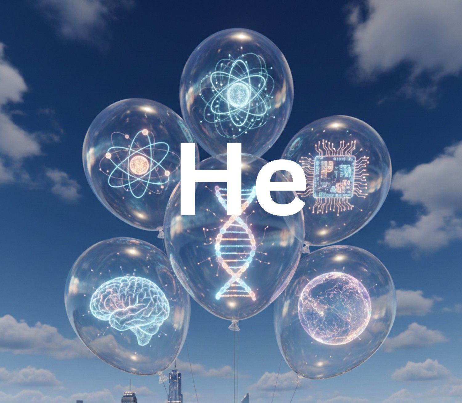 Helium balloons